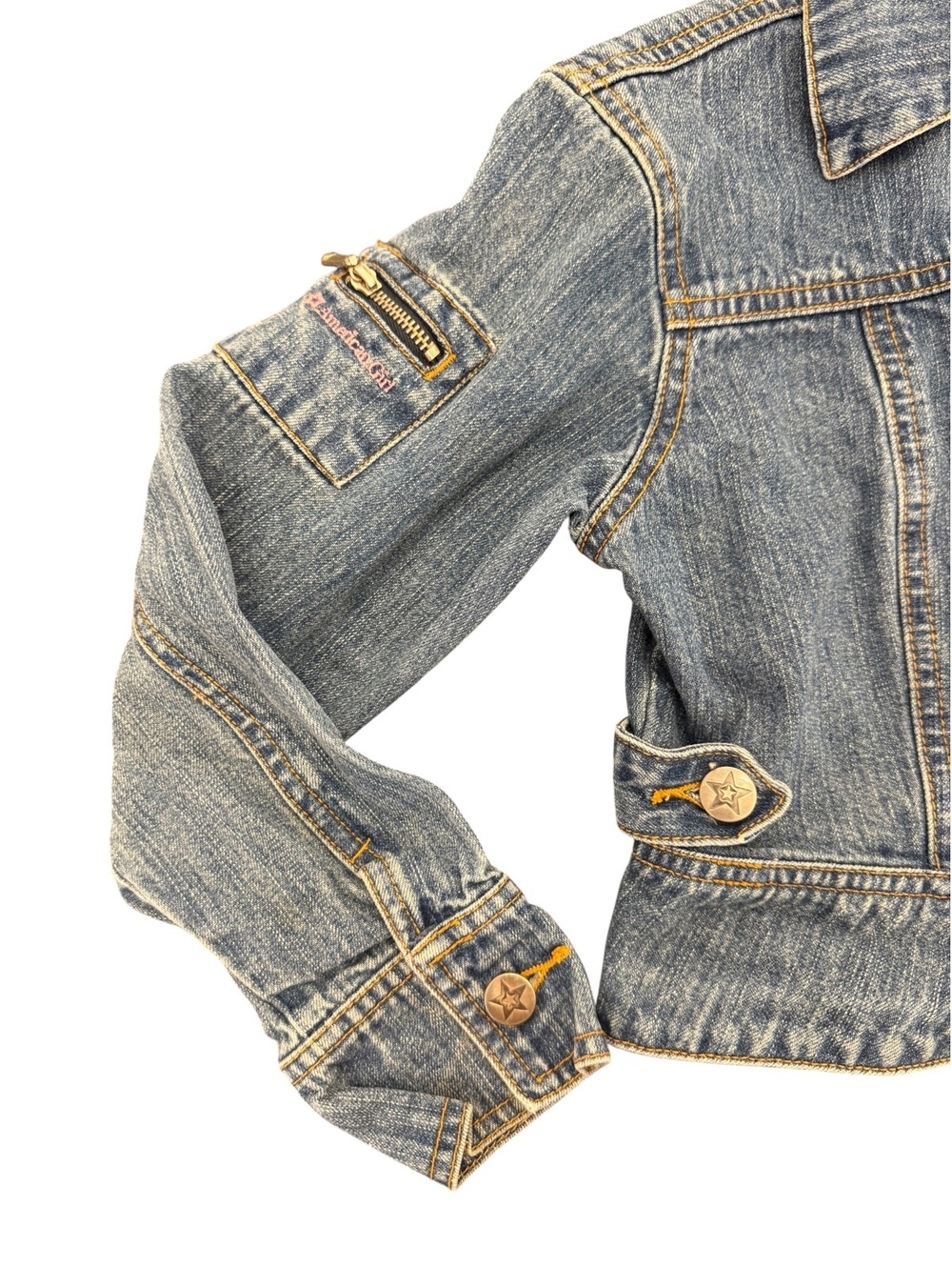 American Girl Youth Denim Jacket - Picture 3 of 7